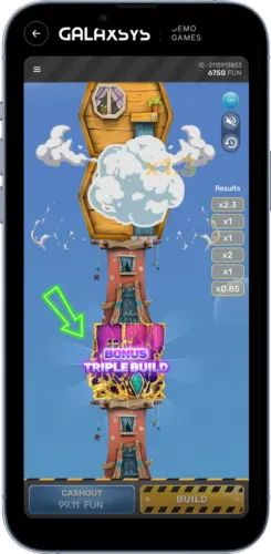 Triple Build Bonus